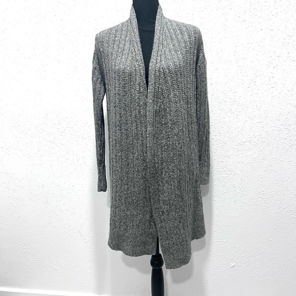 Banana Republic long open Charcoal Women's Cardigan - Picture 1 of 10